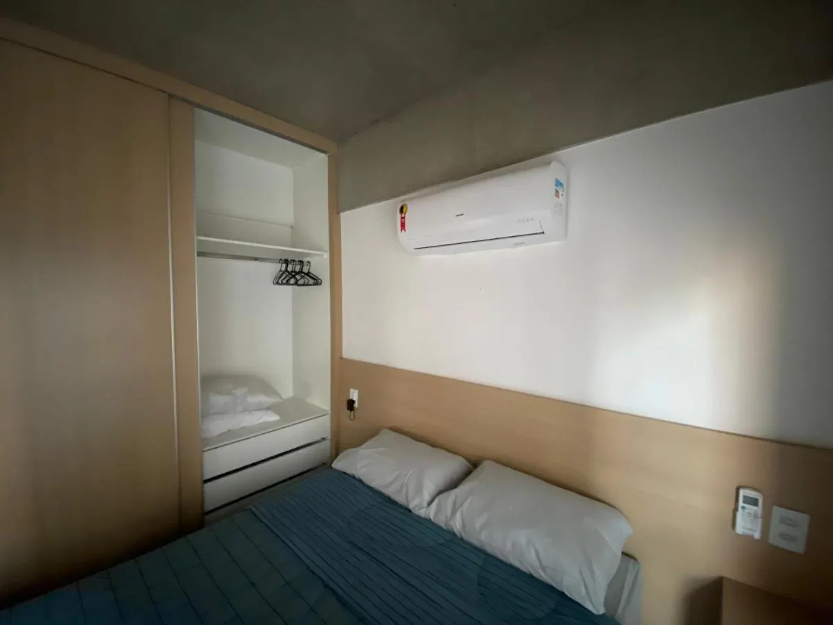 סאו פאולו 75 New Studio W Fast Wifi, Balcony, Gym And Movie Screen 0*, סאו פאולו ברזיל