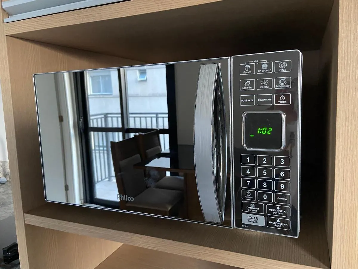 סאו פאולו 75 New Studio W Fast Wifi, Balcony, Gym And Movie Screen 0*, סאו פאולו